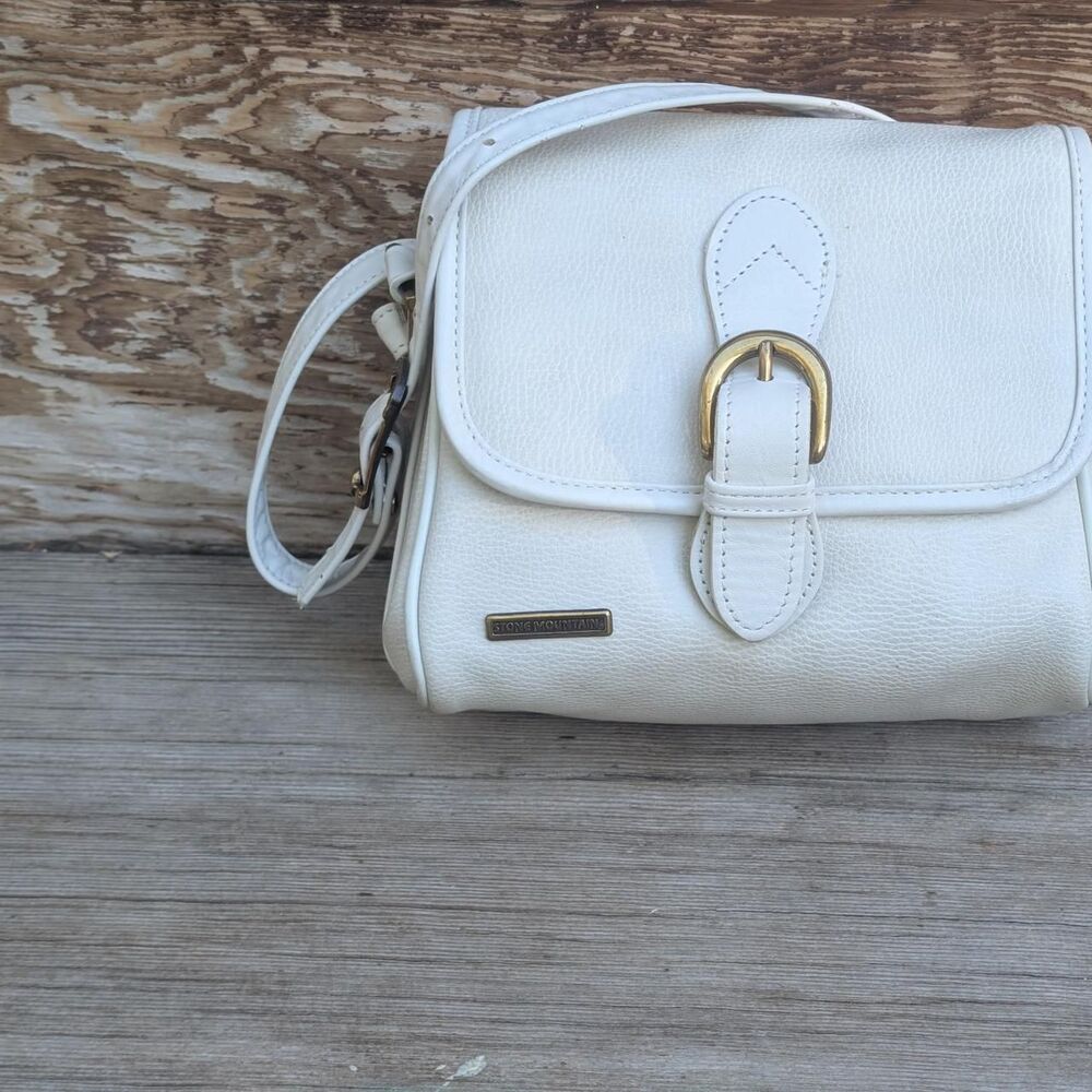 Stone-mountain Women's White and Cream Bag
